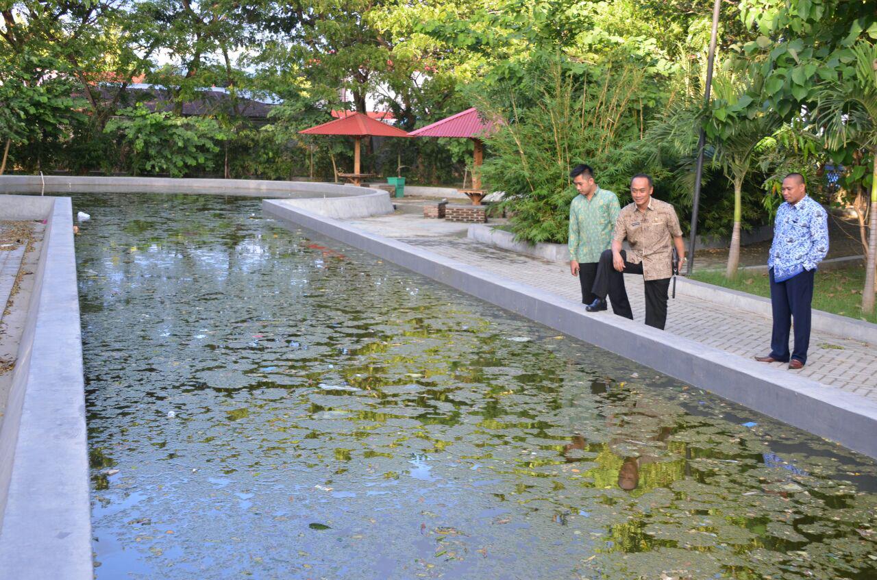  Gubernur Tinjau Taman Keren Kota Gorontalo