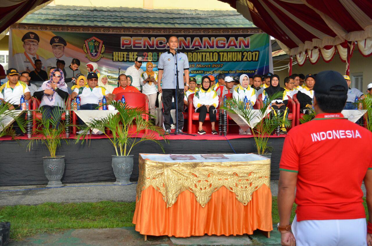  Canangkan HUT Kota Gorontalo, Awali Dengan Sedekah Bersama