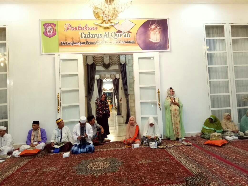  Sekdaprov Buka  Tadarus Alquran Ramadhan Lingkup Pemprov