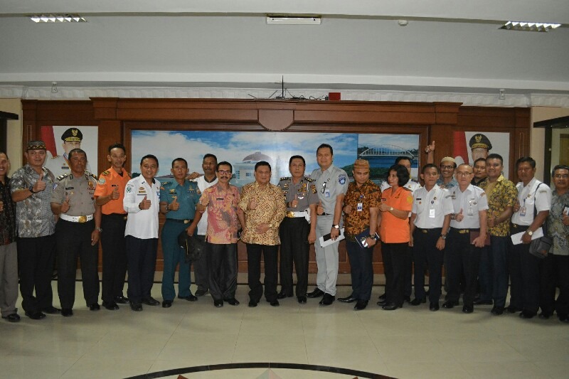  Pemprov Gorontalo Gelar Rapat Terpadu Matangkan Kesiapan Angkutan Lebaran