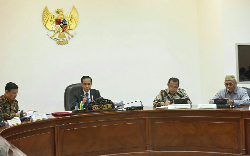  Ikuti Rapat Terbatas, Gubernur Usulkan Program Provinsi Jadi Proyek Strategis Nasional