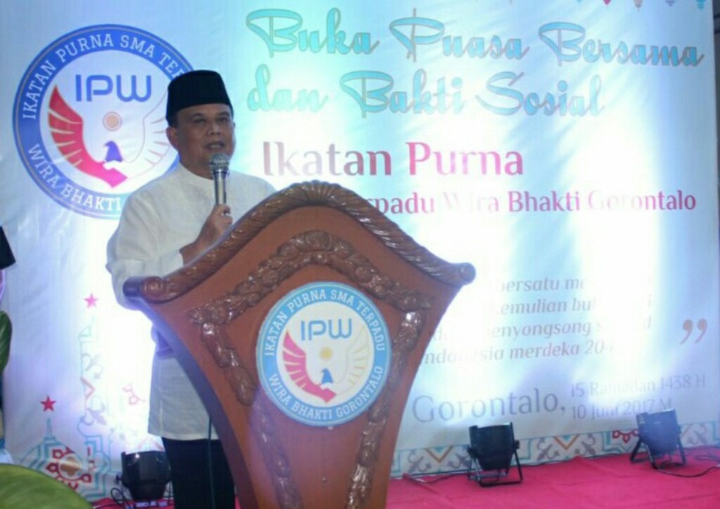  Wagub Gorontalo Minta IPW Jadi Teladan Dan Berkontribusi Dalam Pembangunan