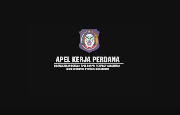  Apel Kerja Perdana Pemprov Gorontalo 2017