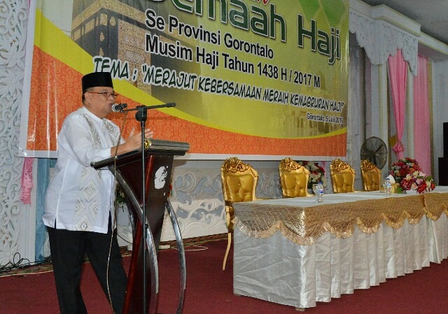  Wagub Buka Pembinaan Jamaah Haji Provinsi Gorontalo