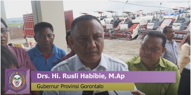  Gubernur Gorontalo – Peninjauan Alsintan