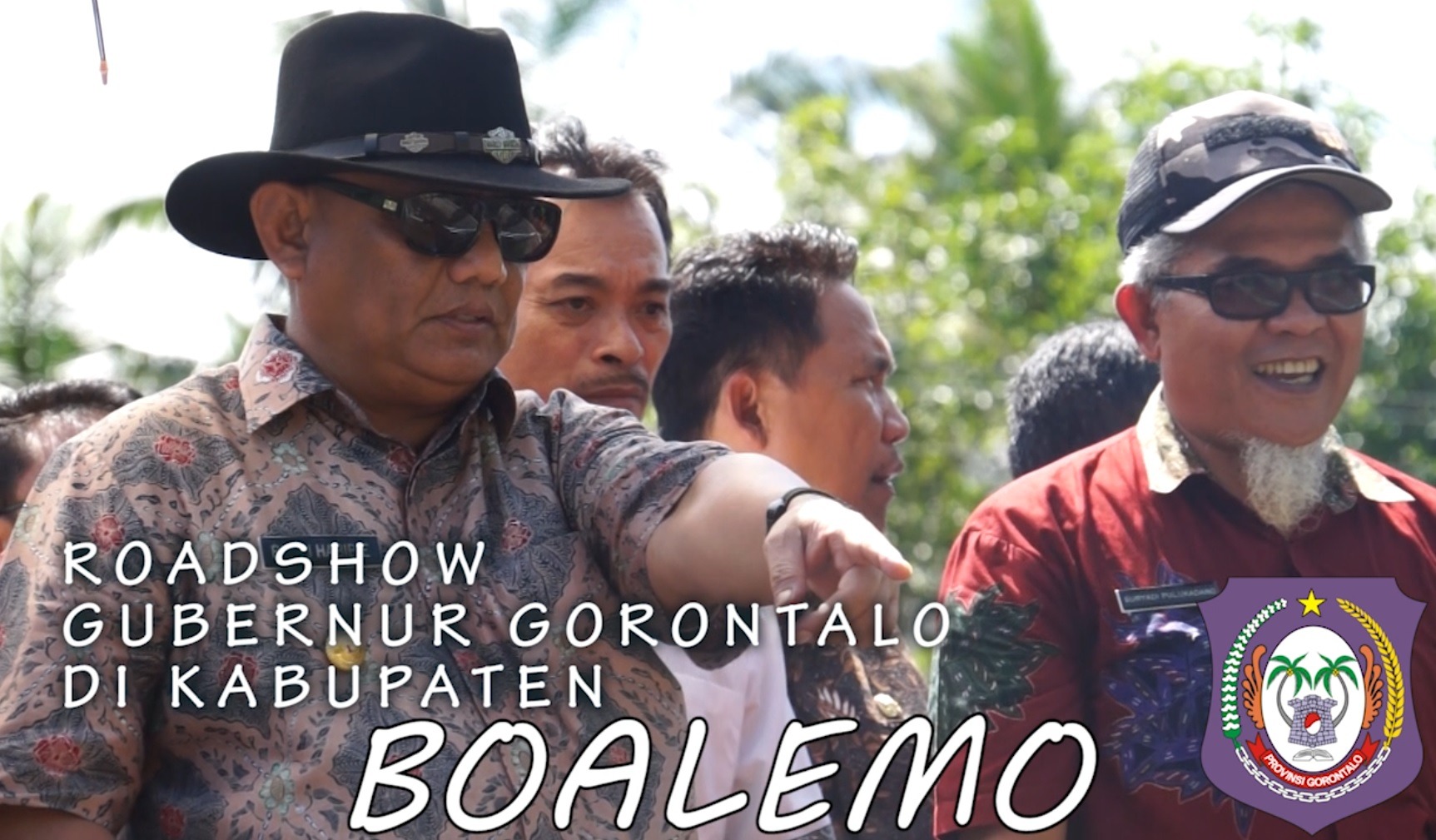  ROADSHOW GUBERNUR GORONTALO DI KABUPATEN BOALEMO