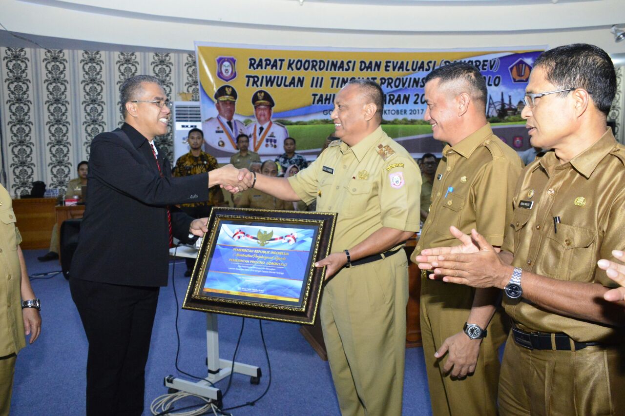  Realisasi APBN Gorontalo : Boalemo Tertinggi, Gorut Terendah