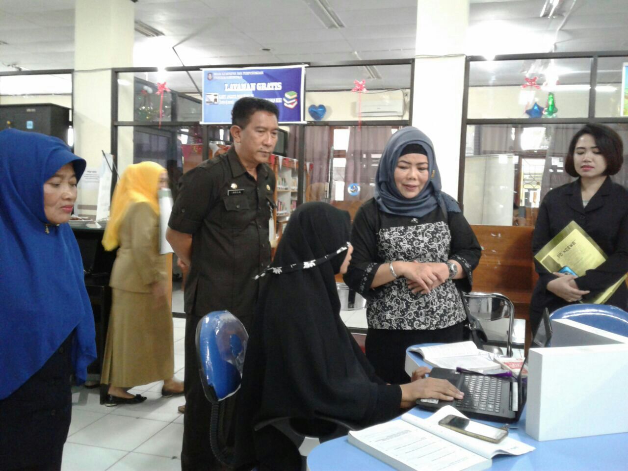  Bunda Baca Kunjungi Dinas Kearsipan Perpustakaan Provinsi Gorontalo