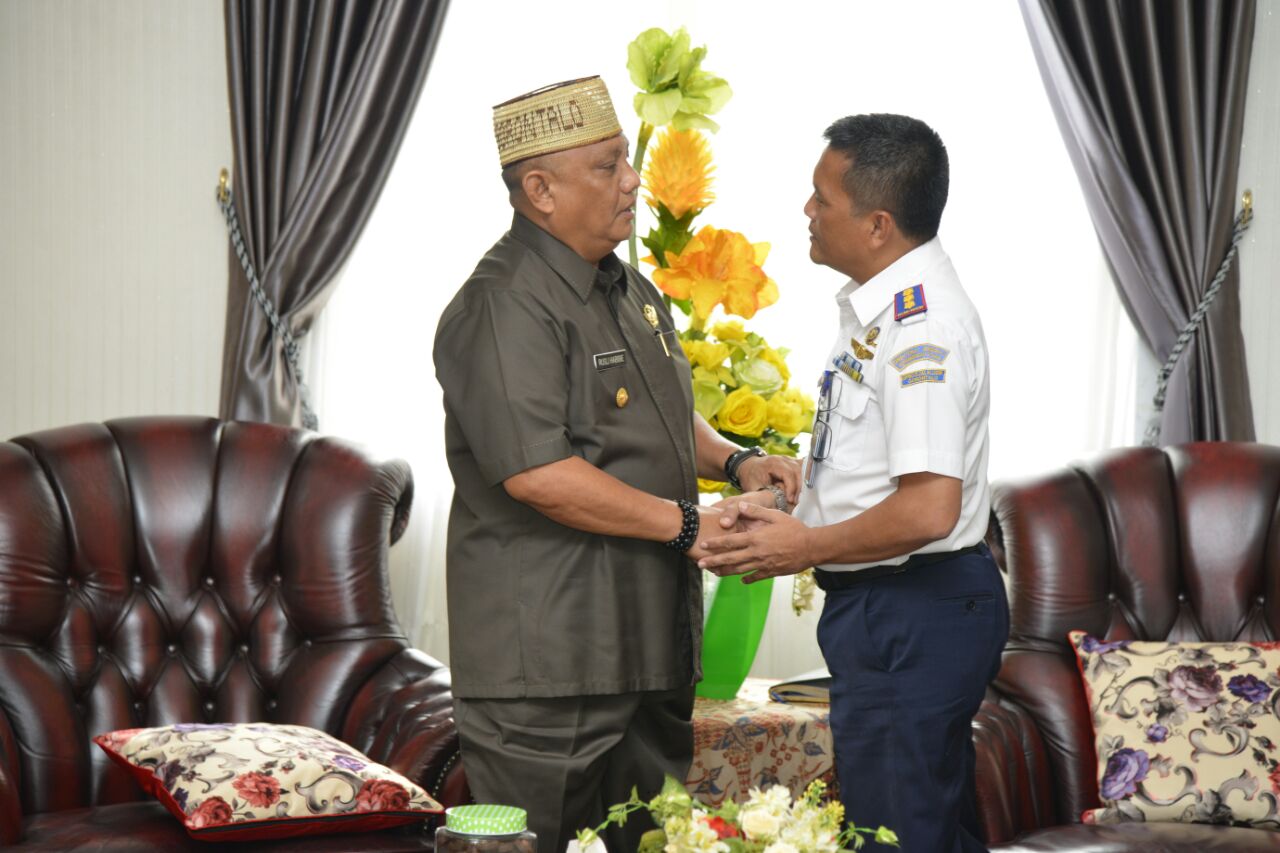  Gubernur Sarankan Sistem Informasi Bandara Gunakan Bahasa Gorontalo