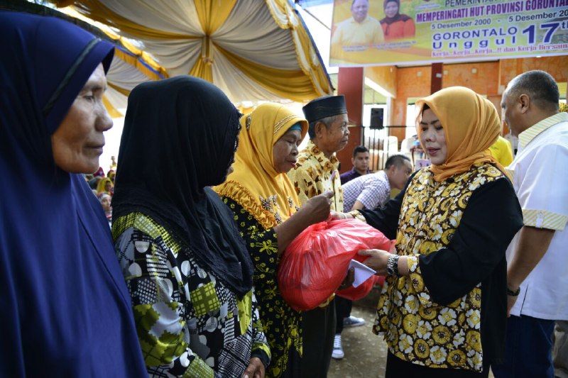  HUT Provinsi, Pemprov Gelar Baksos di Boalemo