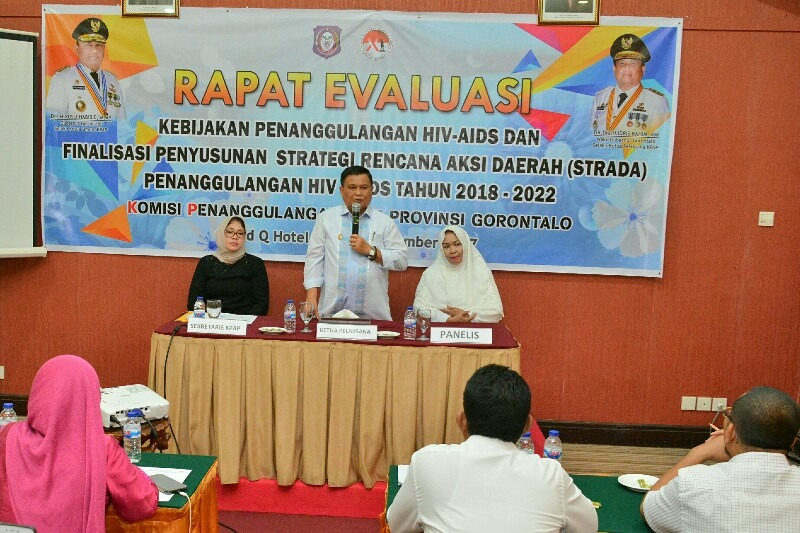  KPAP Gorontalo Finalisasi STRADA Penanggulangan HIV/Aids