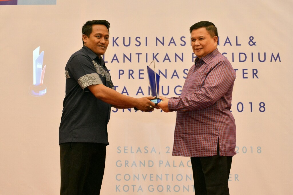  Tujuh Pejuang Pembentukan Provinsi Gorontalo Terima Presnas Awards 2018