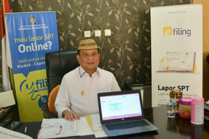  Wagub Gorontalo Lapor Pajak Dengan E-Filling