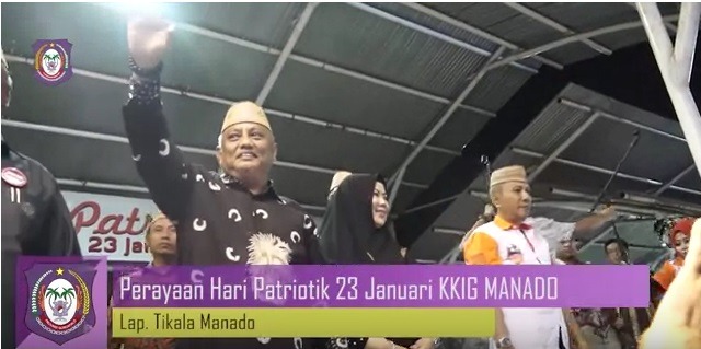  Perayaan Hari Patriotik 23 Januari KKIG Manado