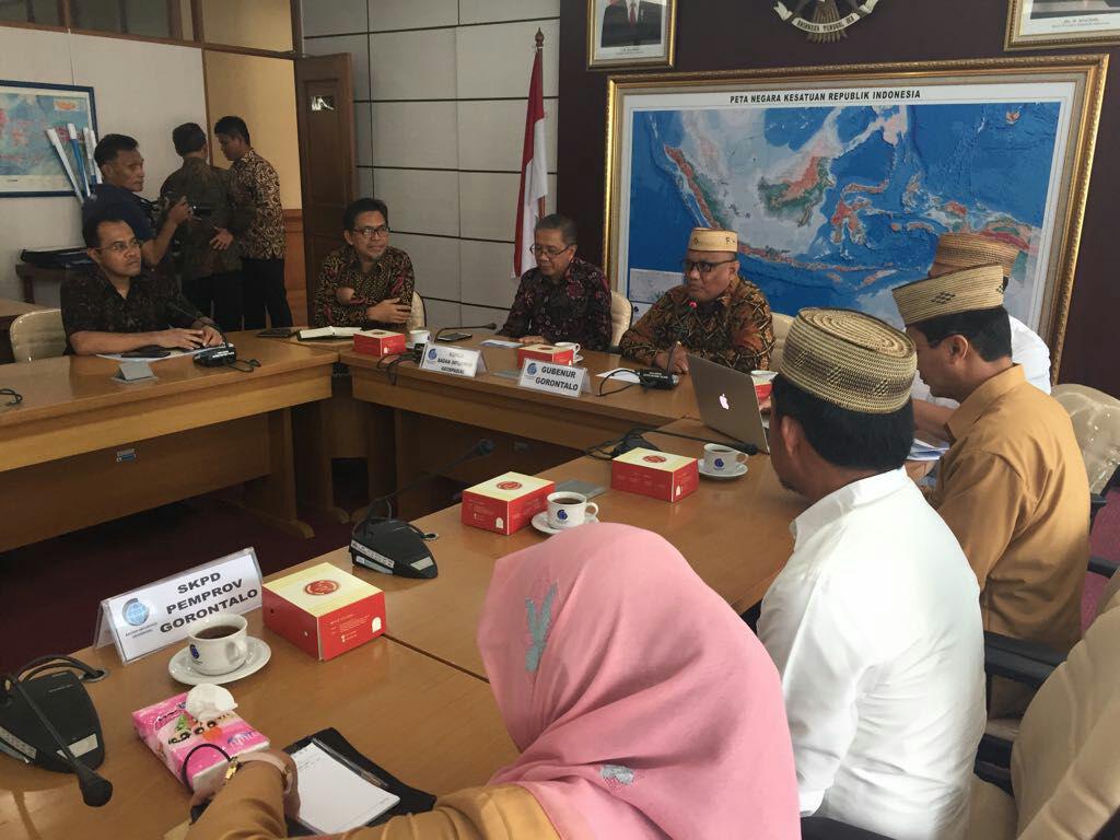  Perubahan RTRW Provinsi Gorontalo Disetujui BIG