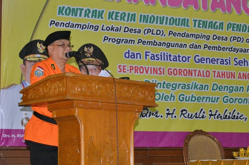  Pesan Wagub Untuk Tenaga Pendamping Profesional P3MD Provinsi Gorontalo