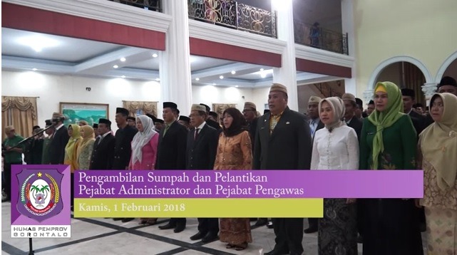  Pengambilan Sumpah dan Pelantikan Pejabat Administrator dan Pejabat Pengawas