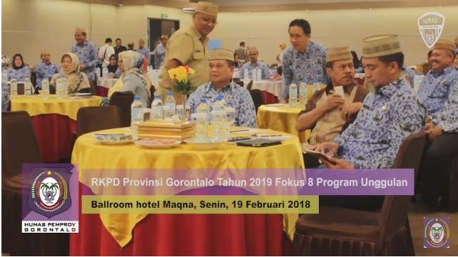  RKPD Provinsi Gorontalo Tahun 2019 Fokus 8 Program Unggulan