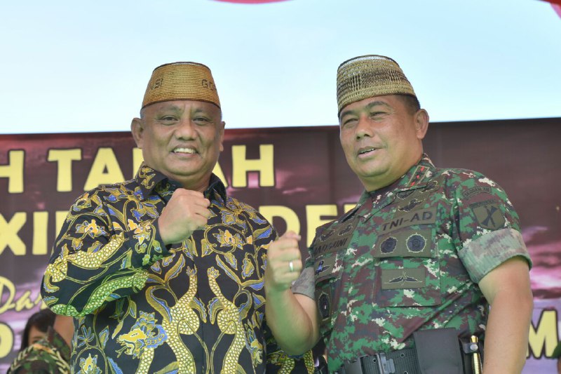  Gubernur Gorontalo Hadiri Sertijab Pangdam XIII/Merdeka