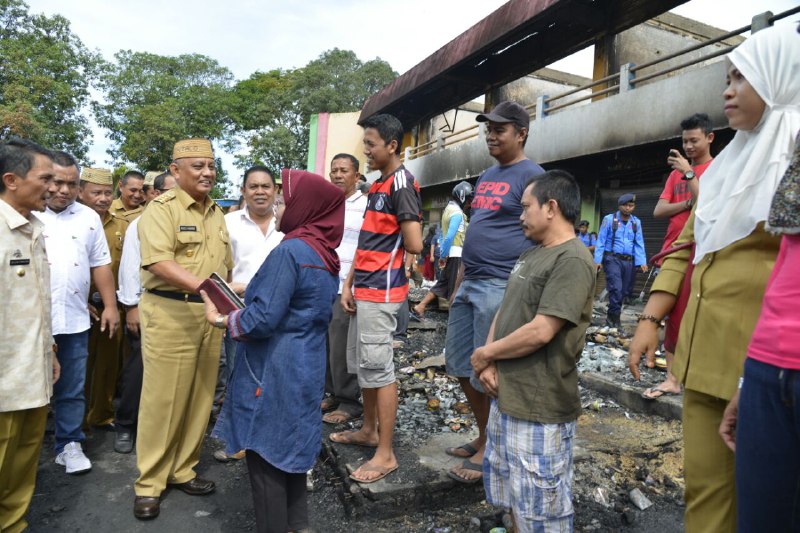  Shoping Center Terbakar, Pemprov Gorontalo Anggarkan Pembangunan 25 Milyar