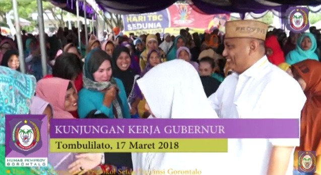  Kunjungan Kerja Gubernur Gorontalo di Desa Tombulilato