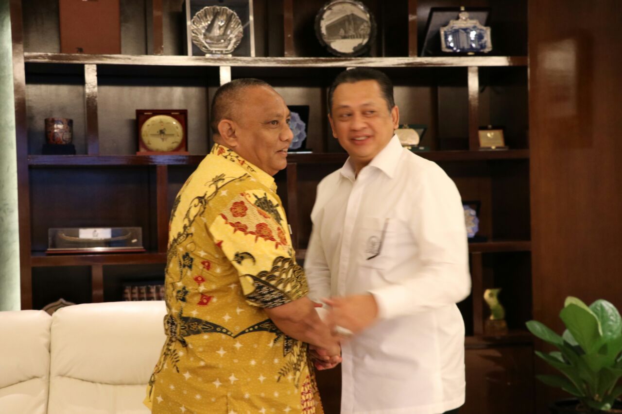  Lobi Anggaran, Gubernur Gorontalo Temui Ketua DPR RI