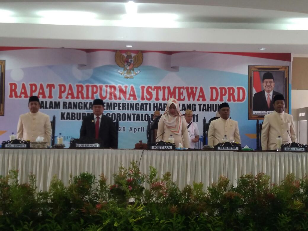  Wagub Puji Inovasi dan Kemajuan Gorut Diusia ke -11