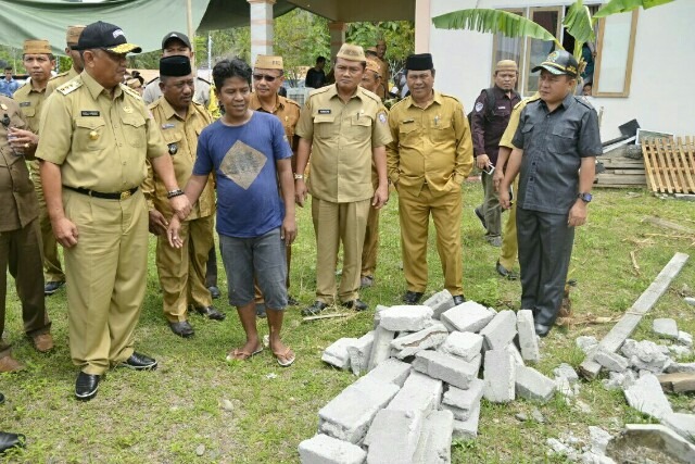  Gubernur Instruksikan Pendataan Kembali Korban Puting Beliung