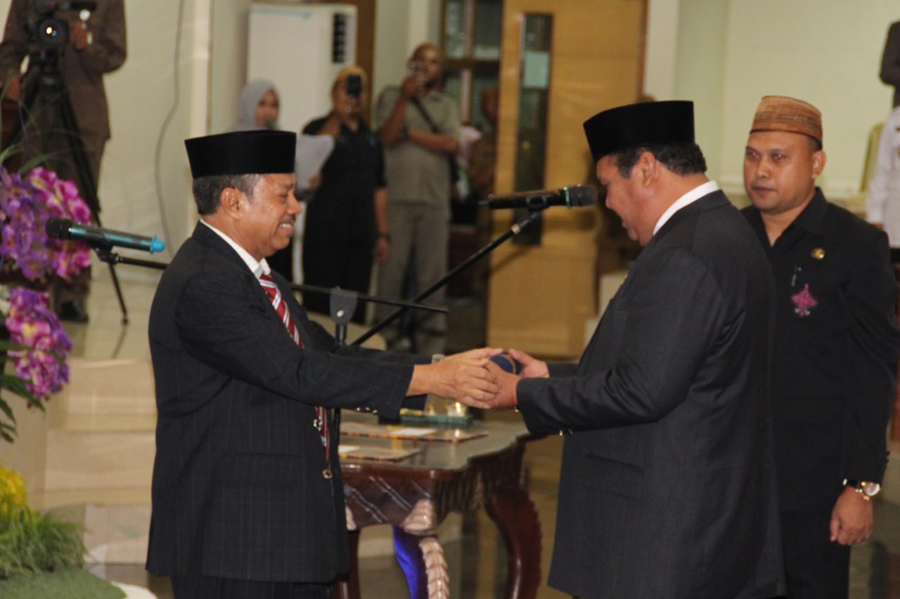  Plh Sekda Hadiri PAW Anggota DPRD Provinsi Gorontalo