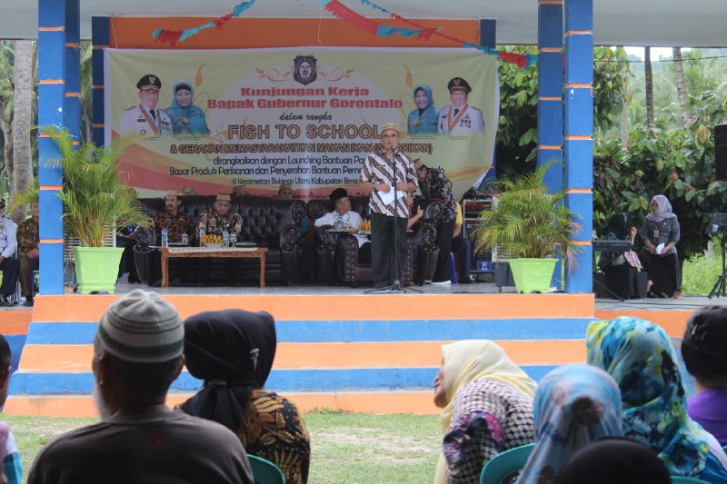  Dukung Gemarikan, Pemprov Gorontalo Bagi Ikan Gratis