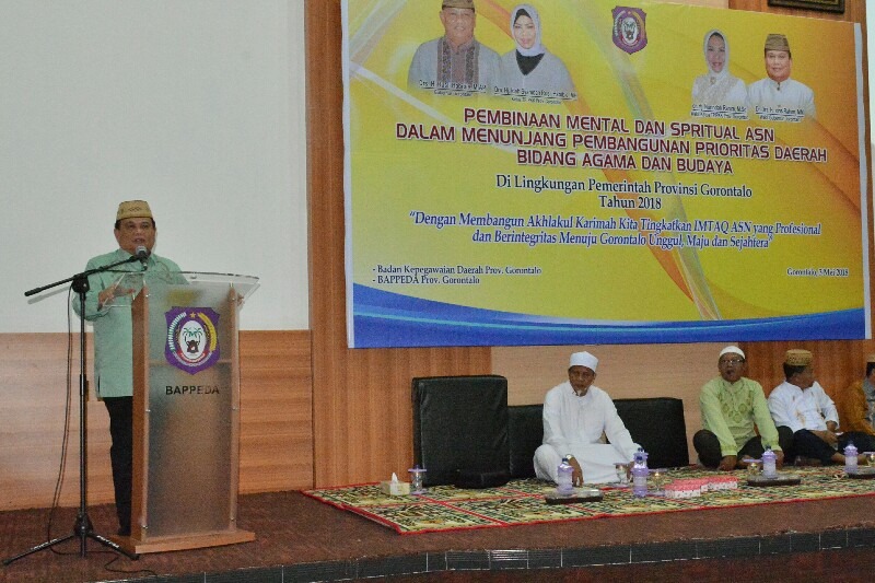  BKD Gorontalo Gelar Pembinaan Mental Spiritual ASN