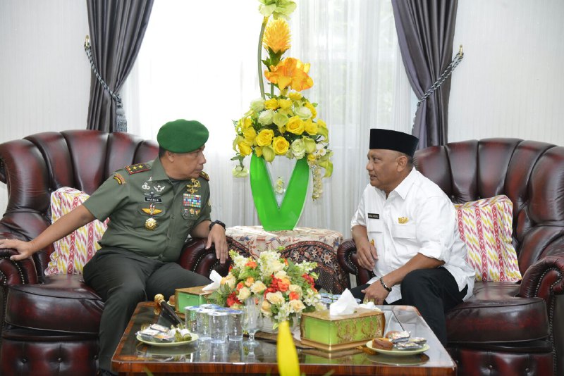  Kerjasama Padat Karya Pemprov Gorontalo-TNI Dimulai