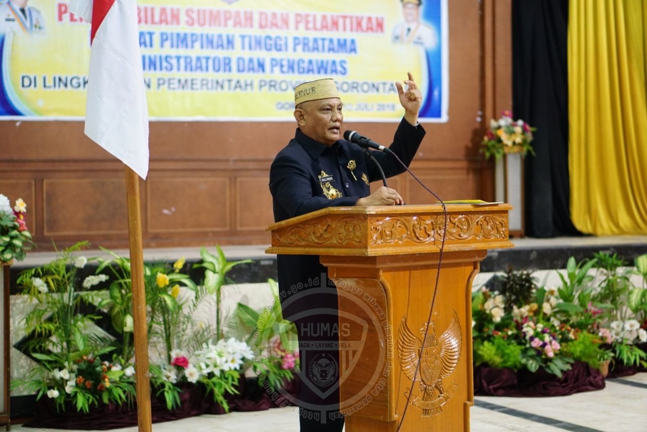  Gubernur Gorontalo Minta Mendagri Tinjau Jam Kerja PNS