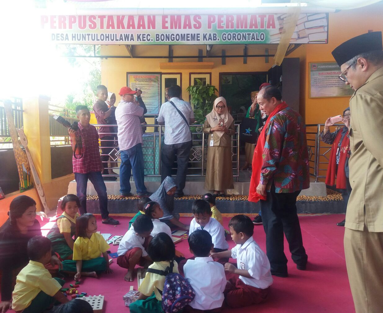  Perpustakaan Desa Huntulohulawa Wakil Gorontalo di Ajang Nasional