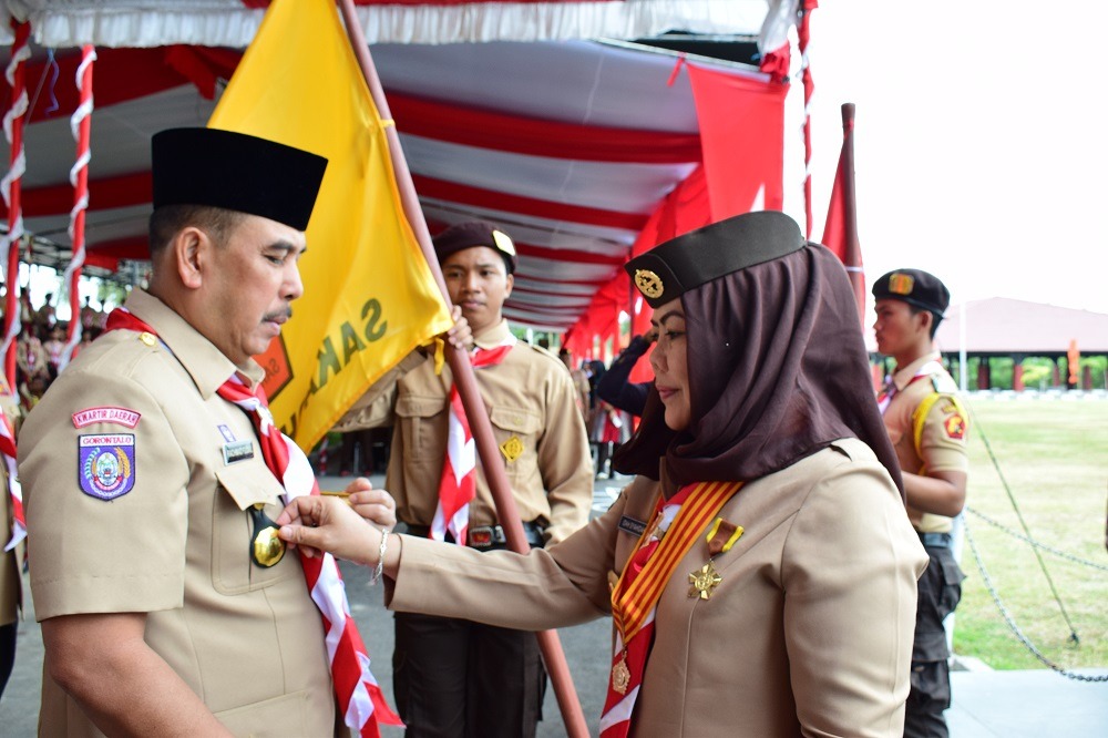  Ketua Kwarda Gorontalo Lantik Pengurus Mabisaka Bhayangkara