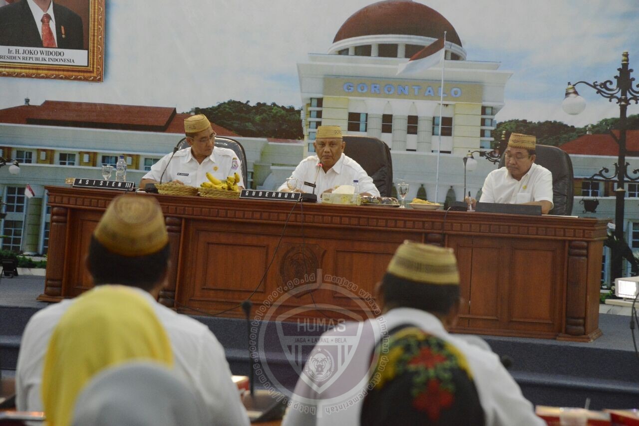  Gubernur Tekankan Pelaksanaan HUT RI Di Gorontalo Harus Semarak
