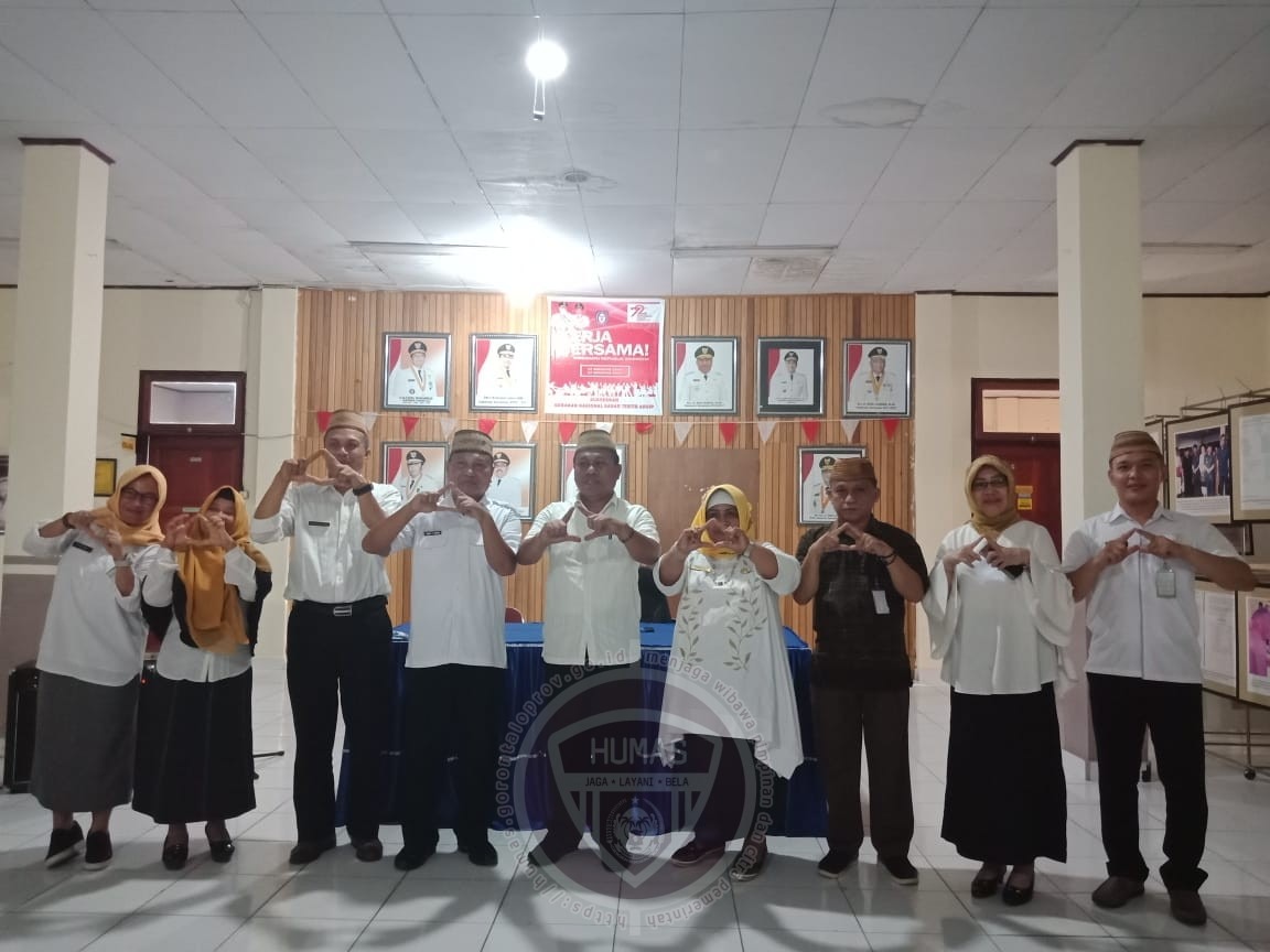  Dinas Arsip Provinsi Gorontalo Gelar Sertijab