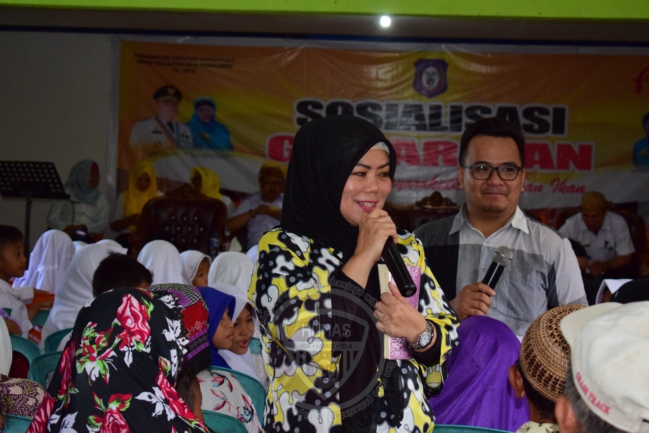  240 KK Miskin di desa Sidoarjo, Nikmati Bantuan Ikan Gratis