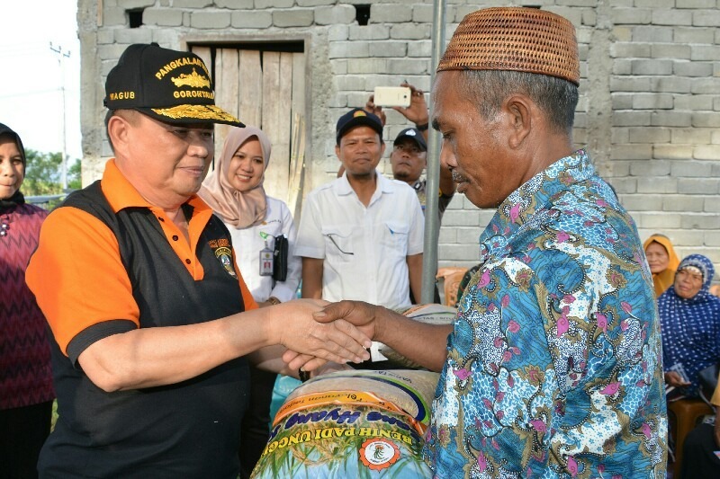  Wagub Gorontalo Canangkan Gerakan Tanam Padi Ladang