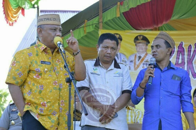  Warga Dulupi Nikmati Bantuan Pemprov Gorontalo