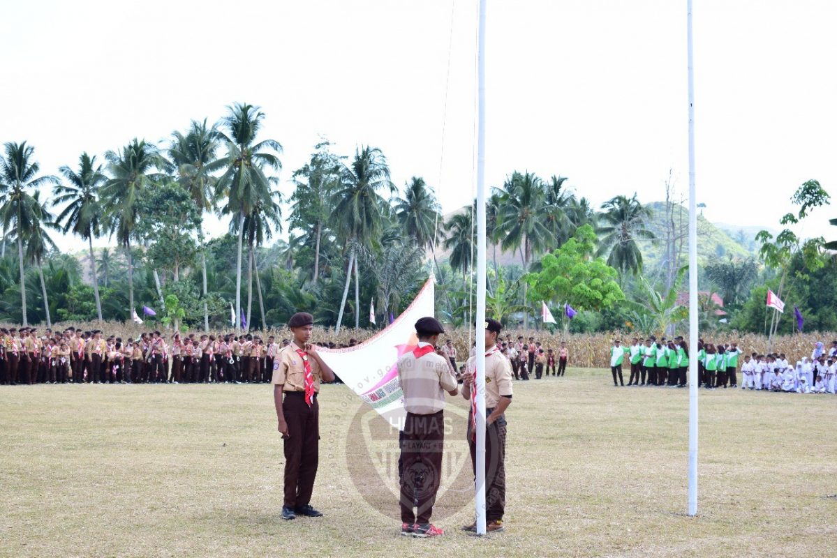  Ketua Kwarda Gorontalo Buka Kegiatan Kemah Galang Tegak 2018