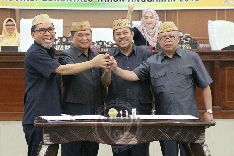  Wagub Gorontalo Tandatangani Nota Kesepakatan PPAS TA 2019