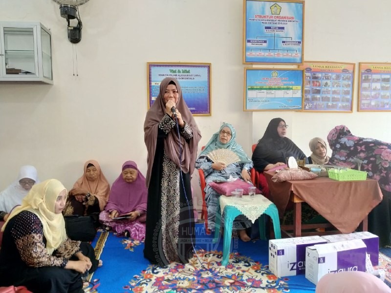  Istri Gubernur Ikuti Dzikir dan Sholawat Bersama PWI Gorontalo