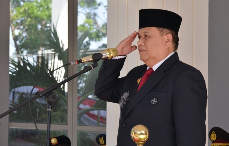  Wagub Idris Rahim Irup Upacara Hari Pahlawan di Gorontalo