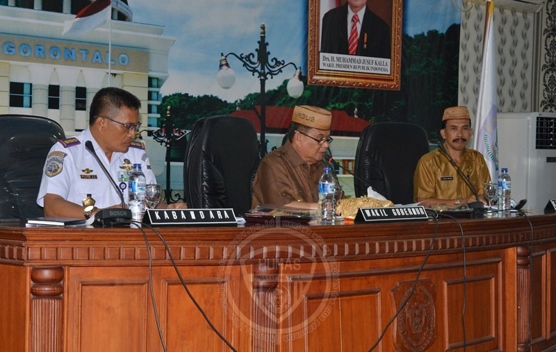  Pemprov Gorontalo Bahas Rencana Induk Bandara Djalaludin