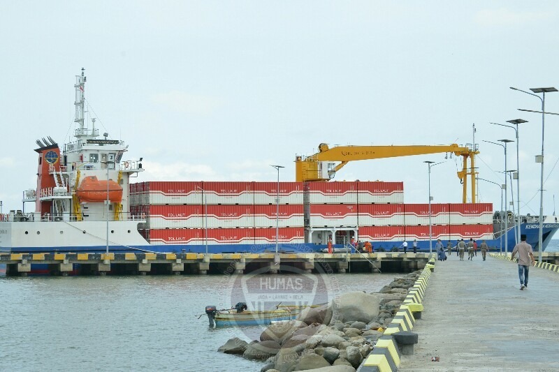  Kapal Tol Laut Mulai Beroperasi Singgahi Pelabuhan Tilamuta