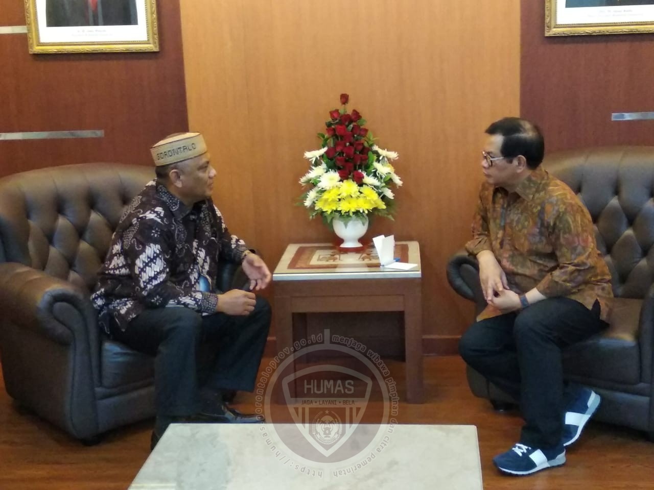  Pastikan Kunjungan Presiden, Gubernur Gorontalo Temui Seskab