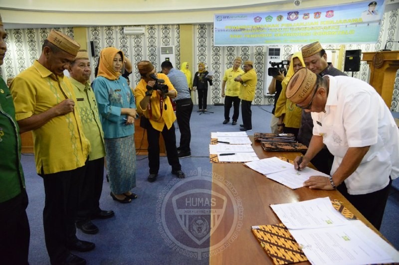  Komitmen Kesehatan Gratis, Pemprov Gorontalo-BPJS Jalin Kerjasama