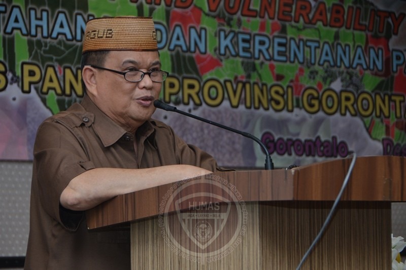  Dinas Pangan Luncurkan Peta Ketahanan Pangan Gorontalo