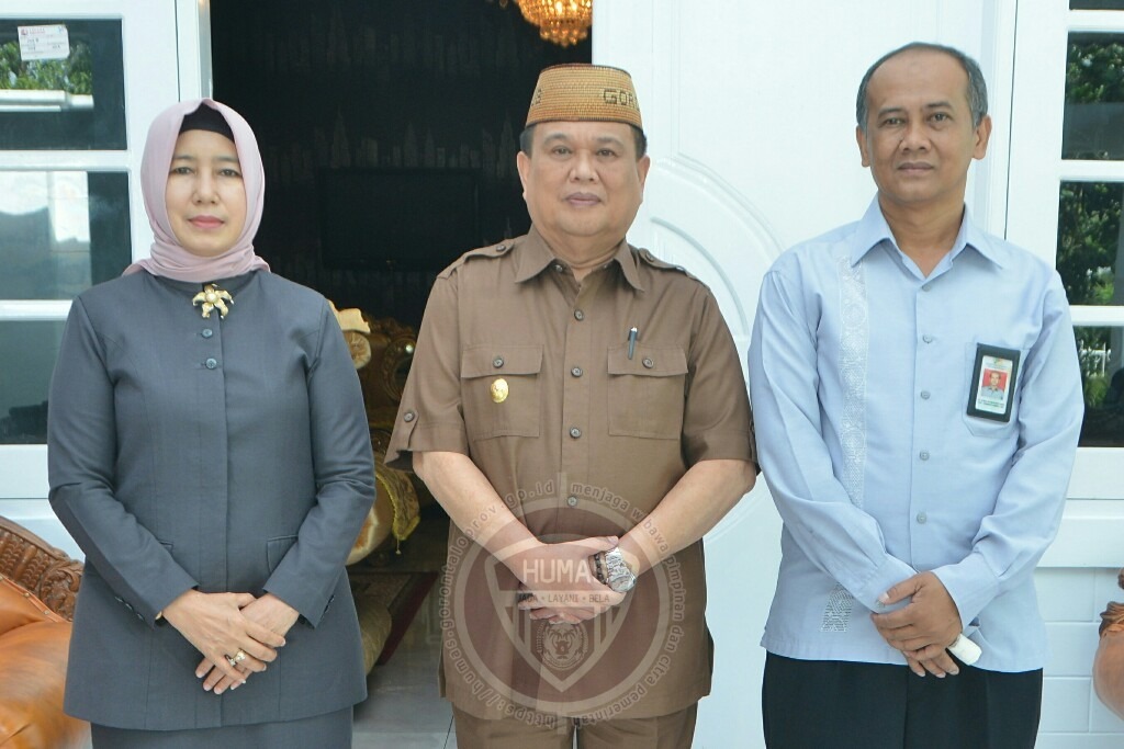  Kepala BPS Gorontalo yang Baru Sowan ke Wagub